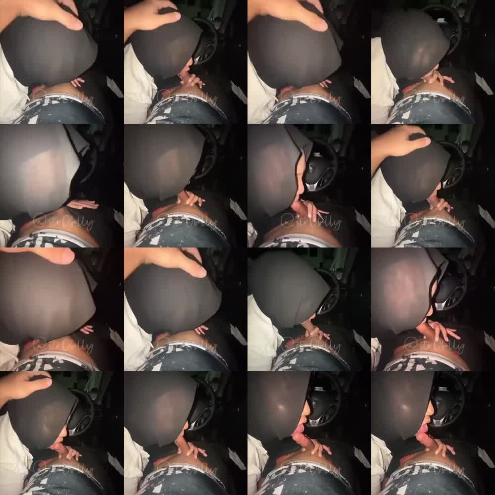 Jilbab Sepong Kontol di Parkiran Mall